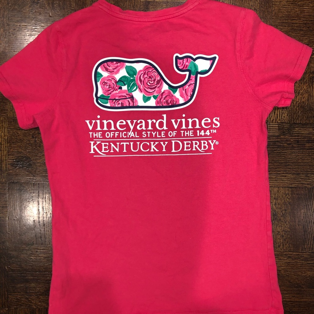 Ladies XS Vineyard Vines Kentucky Derby tee